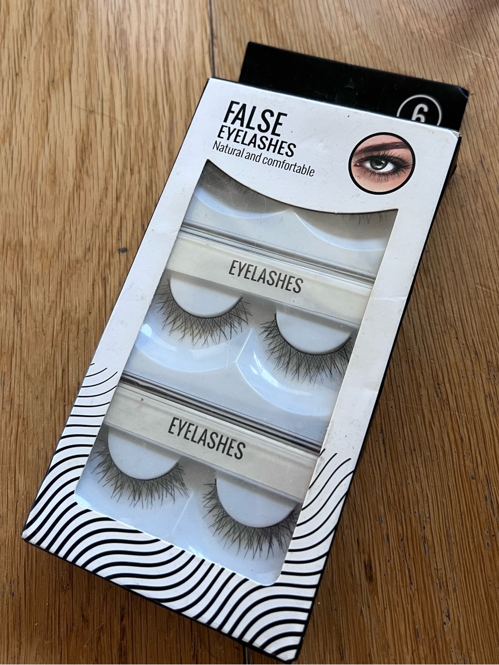 False Eyelashes 6-Pack
